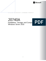 Installation, Storage, and Compute With Windows Server 2016