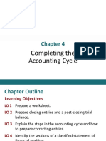 Chapter 4 - Completing The Accounting Cycle