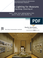 Solid-State Lighting For Museums: Conserving Energy, Conserving Art