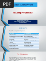 Pachem Global PVT LTD: HSE Improvements