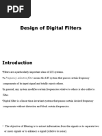 Digital Filter Design