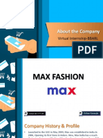 Max Fashion and Spencer's Retail Company Profiles