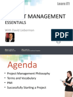 Project Management: Essentials
