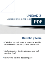 UNIDAD 2 Relaciones Entre El Derecho y La Moral