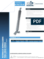 Hoja Tecnica MN Aislador Tipo Line Post 132kV