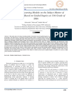 The Making of Learning Module On The Subject Matter of Colloidal System Based On Guided Inquiry at 11th Grade of SMA