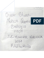 Actividad-Repaso de Los Componentes de La Célula-Oscar Muñoz Ramírez 1101