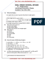 Grade 6 Understanding Elementary Shapes Worksheets 5