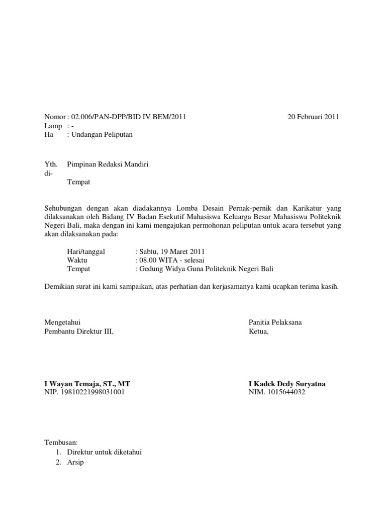 Undangan Peliputan Pdf