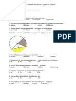 Soal Latihan Unsur-Unsur Lingkaran