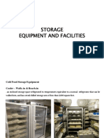 Storage Equipment and Facilities