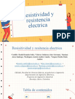 Resistividad y Resistencia