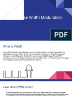 PWM - Pulse Width Modulation