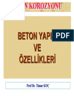 BETON YAPISI VE ÖZELLİKLERİ DERS-2