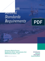 MMSR Minimum Medical Standards Requirements Manual 2017 (New)