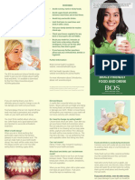 Teeth and Brace-Friendly Food and Drink: Patient Information Leaflet