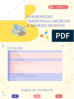 Harmonisation of Traditional & Modern Medicines