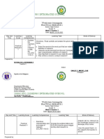 Sto. Domingo Integrated School: Weekly Home Learning Plan Practical Research 1