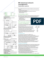 MV Electrical Network Management: Automation Systems