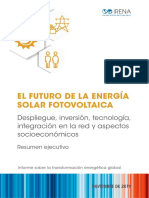 IRENA Future of Solar PV Summary 2019 ES