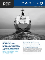 Reducing International Shipping'S Carbon Intensity Through The Imo'S Eexi and Cii