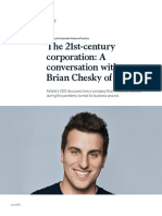 The 21st-Century Corporation: A Conversation With Brian Chesky of Airbnb