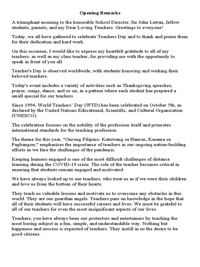 teachers-day-opening-remarks-pdf-teachers-behavior-modification