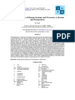 Thermodynamics of Energy Systems and Processes A R