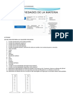 taller materia y propiedades