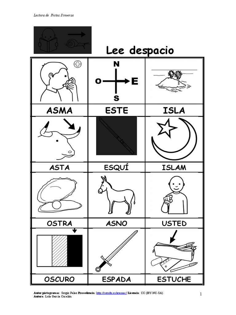 Lectura de Pictos S Inversa | PDF