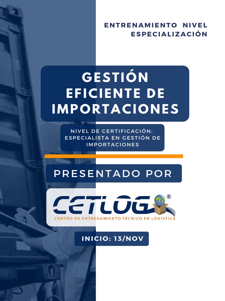 Gestión Eficiente De Importaciones Iv Download Grátis Pdf Perú