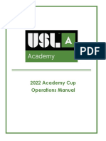 2022 USL Academy Cup Operations Manual