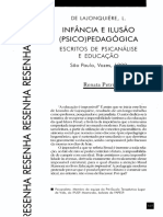 Infancia e A Ilusao Pedagogica Psican e Educ