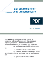 AUTOMOBILE - AMBREIAJUL - Clasa A XI A - Profesional - Ms. PUIU GHEORGHE