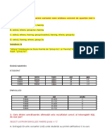 Questions SQL Oracle Selectii RO