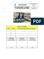 Fmx-Ssoma-Pro-001 - Procedimento de Vaciado de Concreto