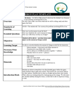 Lesson Plan - Sped - W Reflection