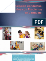 Modificación Conductual para niños con Problemas de conducta