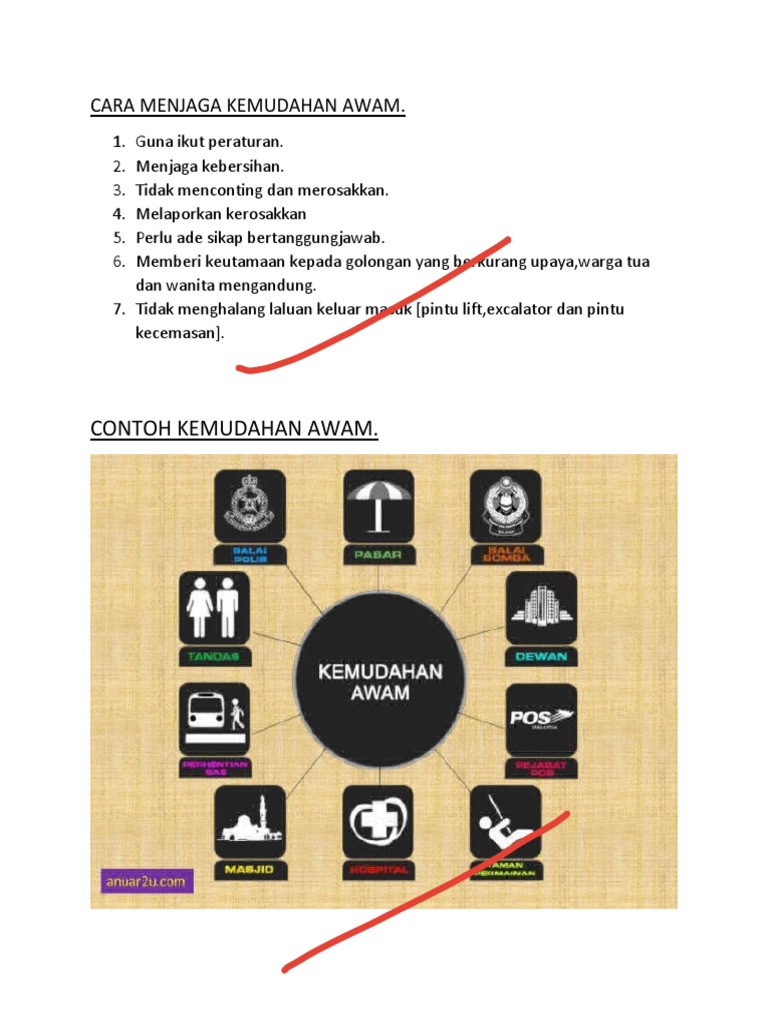 Cara Menjaga Kemudahan Awam | PDF
