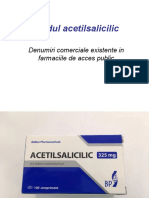 Acidul acetilsalicilic chimie