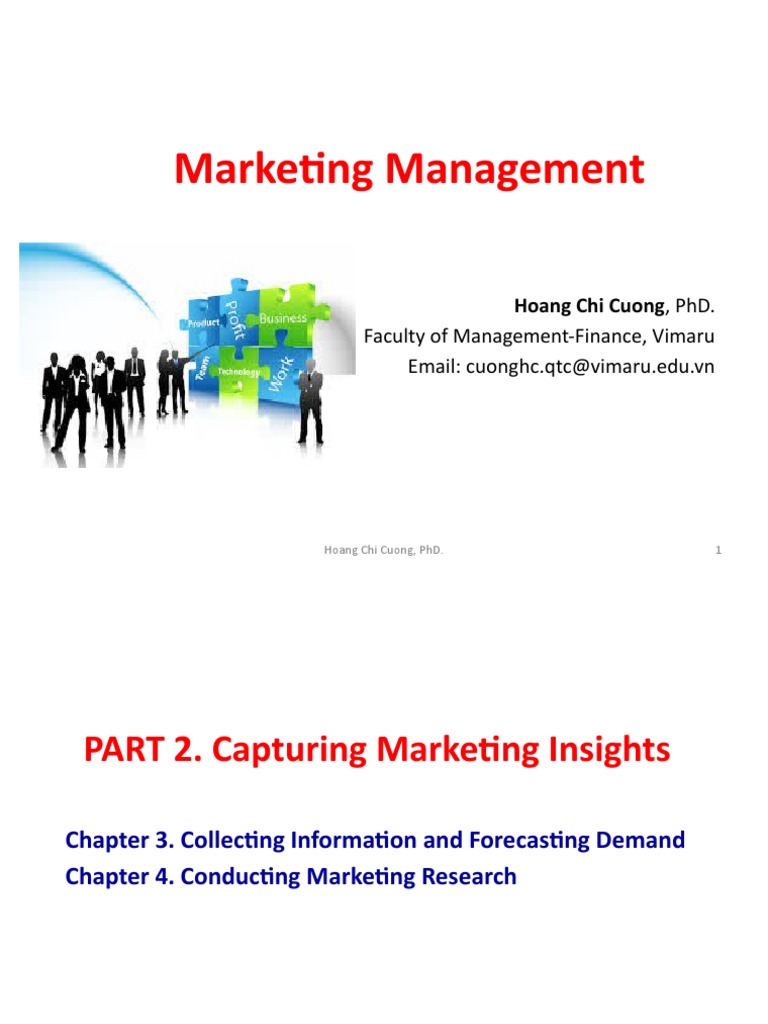 Marketing Insights and Demand Forecasting | PDF | Survey Methodology ...