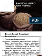 Teori Produksi