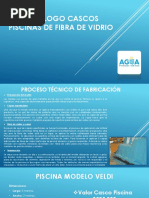 Catálogo Cascos Piscinas de Fibra de Vidrio