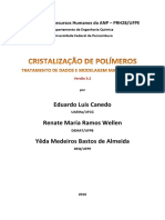 Apostila - Cristalização de Polímeros - Luis Canedo