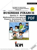 Business Finance Module 8