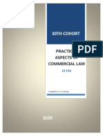 Practical Aspects of Commercial Law - All Lectures