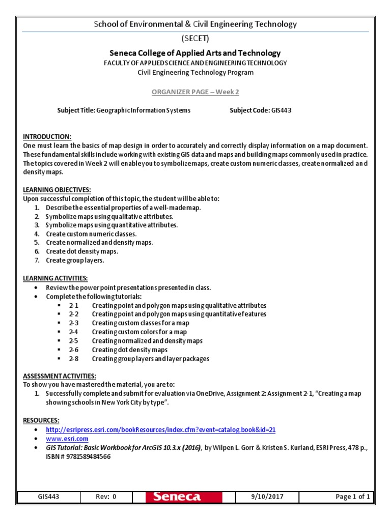 Seneca College of Applied Arts and Technology | PDF | Geographic ...