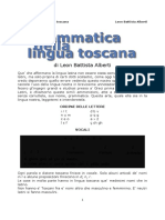 Alberti LeonBattista - Grammatica Della Lingua Toscana