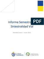 2021 - Informe Semestral de Siniestralidad Vial