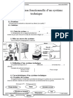 Représentation Fonctionnelle D'un Système Technique